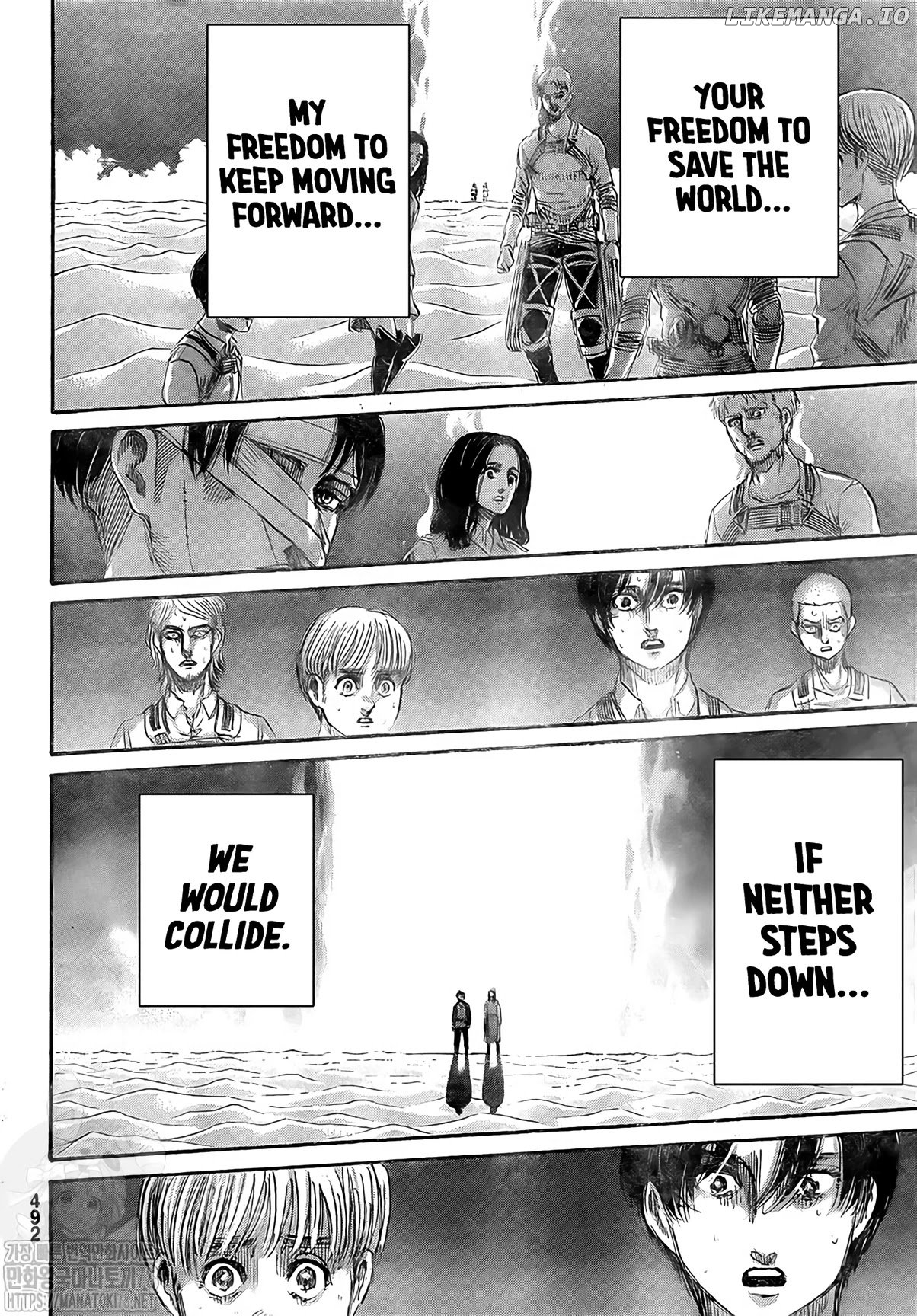 Attack on Titan, Chapter 133 image 21
